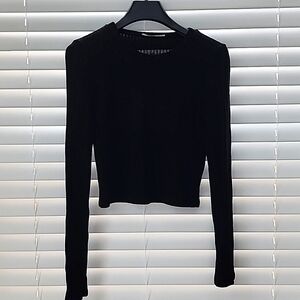 Reformation ribbed  long sleeve